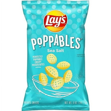 Lay,S Poppables Potato Snacks Sea Salted, 5 Oz