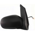 thumbnail image 5 of MIRROR Compatible For 2000-2006 Mazda MPV Right Passenger Heated Power Glass Textured Black, 5 of 5