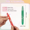 thumbnail image 2 of Uxcell 6Pcs Watercolor Gel Crayon for Coloring, Medium Green, 2 of 6