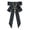 A-Black, variant on Elegant Brooch Pin Bow Tie Accessory for Women's Shirt Blouse Collar - Stylish Fashion Bowknot Decoration for Office Work Attire, Party Wear, and Daily Outfits with Secure Pin Closure