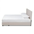 thumbnail image 4 of Baxton Studio Netti Beige Fabric Upholstered 2-Drawer King Size Platform Storage Bed, 4 of 7