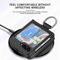 thumbnail image 3 of JUNSUNMAY Leather Skin PC Case For Samsung Galaxy Z Flip6, 3 of 5