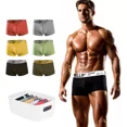 thumbnail image 1 of 6pz Boxers Briefs Trusa Algodón Caballero Calzones Ropa Caja, 1 of 8