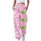 thumbnail image 2 of Pincandy Women's St. Patrick's Day Pants - Printed, Elastic Waist with Tie & Pockets, Cuffed Leg for Holiday & Daily Wear, 2 of 5