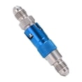 thumbnail image 3 of Adaptador de conexión rápida para líquido de freno de motocicleta, acero inoxidable, universal, azul, 3 of 14