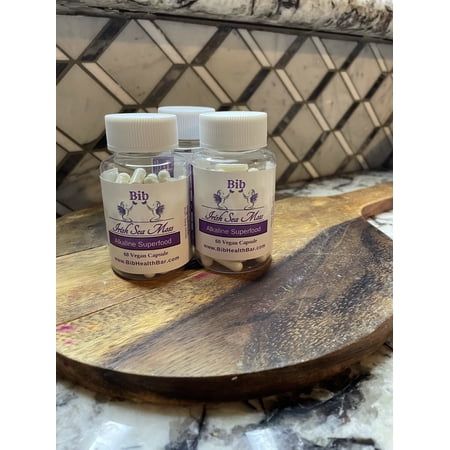 90 CT. - Bib Irish Sea Moss Capsules