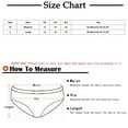 thumbnail image 2 of Honeeladyy Attractive Solid Color Women's Metal Sensible Low Waist Underwear, 2 of 2