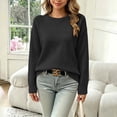 thumbnail image 3 of GigrtiJin Knit Sweaters for Kids Fall Winter Long Sleeve Sweaters Girls Crew Neck Pullover Loose Sweater 2T-15T, 3 of 4