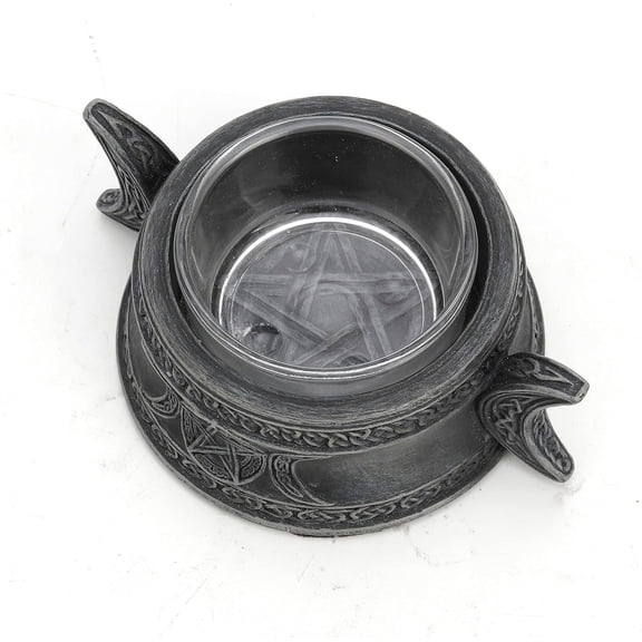 Veronese Design Triple Goddess Tealight Candle Holder Resin Sculpture 1 3/8 In