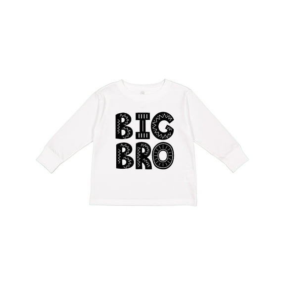 Inktastic Brother Big Bro Boys Long Sleeve Toddler T-Shirt