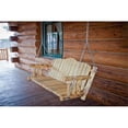 thumbnail image 2 of Montana Woodworks Handcrafted Transitional Wood Porch Swing in Gold, 2 of 2