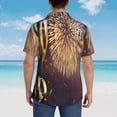 thumbnail image 6 of Bixox Men's Hawaiian Shirts Men's Happy New Year Print Short-Sleeve Shirt-3X-Large, 6 of 8