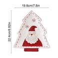 thumbnail image 3 of Christmas Tree Ceramic Tray Chip & Dip , Santa Pattern Christmas Kitchen Decor for Holiday Treats, Candy, Festive Tableware for Christmas Parties(A), 3 of 7