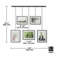thumbnail image 3 of Umbra Exhibit Gallery Wall Picture Frame, Set of 5, 3 of 14