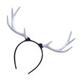 thumbnail image 4 of Diadema de cabellero de Cuerno de Alces Hairband de Disfraces de Navidad Joyas para de Baile, , Halloween Blanco BLESIY Navidad Elk Hairband Hoops, 4 of 6