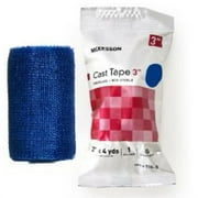 McKesson Cast Tape 3 Inch X 12 Foot Fiberglass Blue, 115-3B - Box of 10