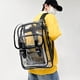 thumbnail image 5 of Heavy Duty Clear Backpack With Large Laptop Compartment Plastic Bookbags For School Stadium Security Sporting, 5 of 6