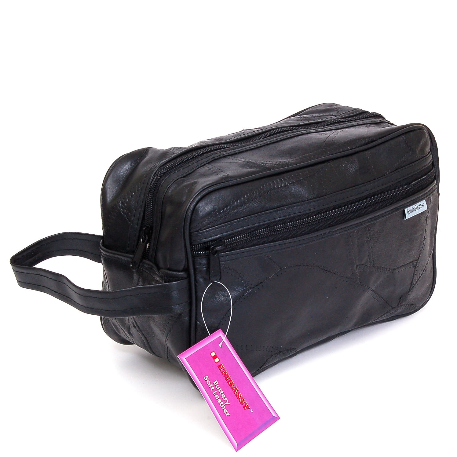 Alpine Swiss Hudson Travel Toiletry Bag Shaving Dopp Kit Case