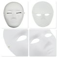 thumbnail image 3 of Unique Bargains 1 Pc Male Portrait Party Mask White Pulp, 3 of 5
