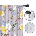 thumbnail image 4 of Blackout Kids Curtains,Pioneer Flower Floral Print Pattern Childrens Insulated Curtains Set Of 2,Bedroom Essentials,Toddler Room Decor 42"x63", 4 of 5