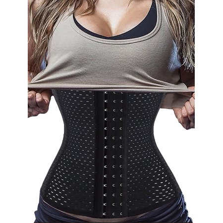 Lelinta Women S Slimming Shapewear Workout Waist Trainer Belt Body Shaper Tummy Control Waist Cincher For Weight Loss Walmart Canada