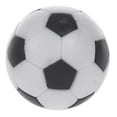 thumbnail image 2 of 10X Ballon de Football en Plastique 32mm pour Intérieur Remplacement Noir+blanc, 2 of 6