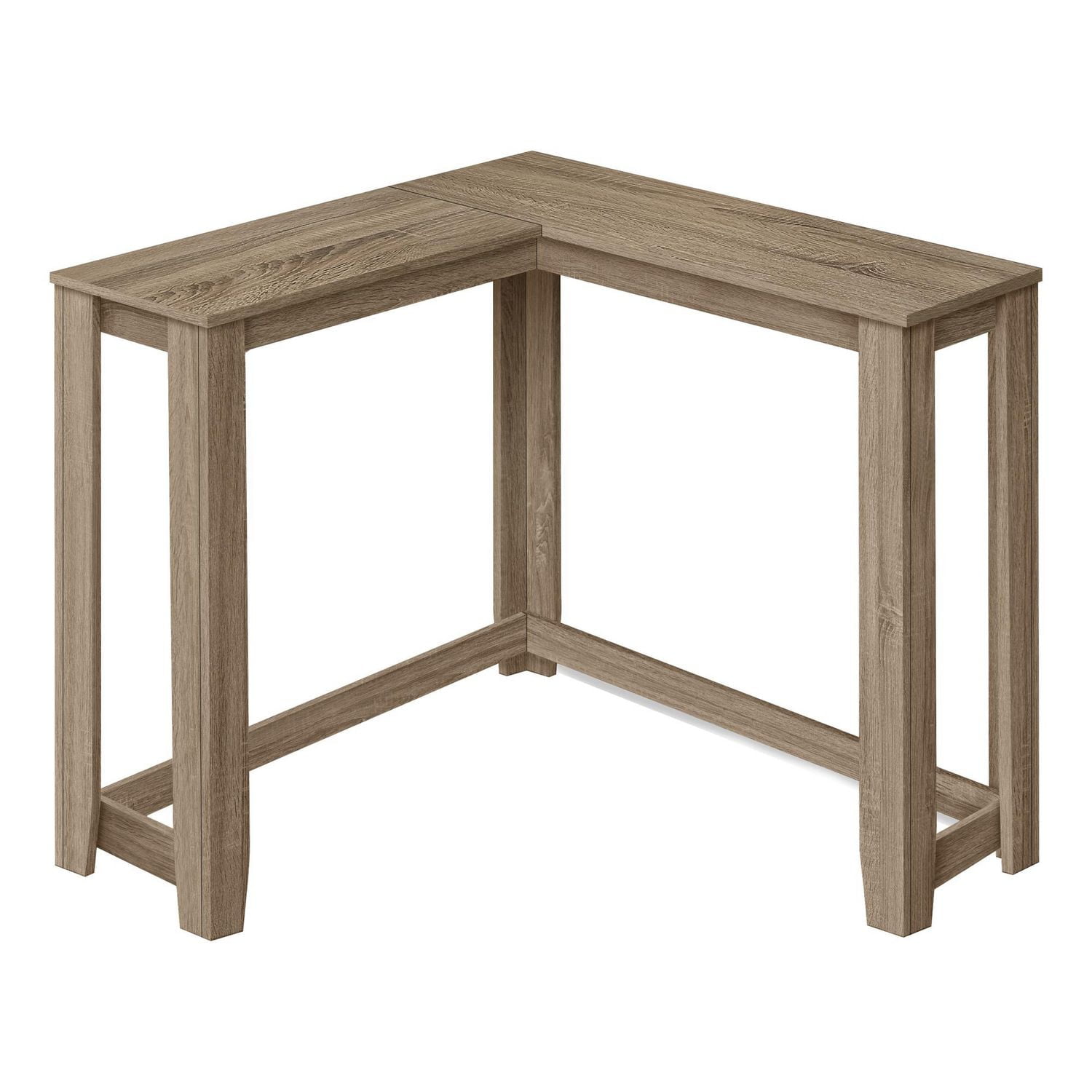Monarch Specialties Table D'appoint, Console, Entrée, Étroit, Coin, Salon, Chambre À Coucher, Stratifié, Brun, Contemporain, Moderne