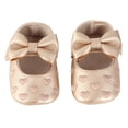 thumbnail image 2 of Preciosos Zapatos de Vestir para niña de cuero de pu con patrón de bordado en forma de corazón con cierre de gancho y bucle adecuados para bebés y niños, 2 of 8