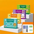 thumbnail image 2 of Scribble Smart Workbook, Scribble Smart Reutilizable Workbook, Little Curious Minds Scribblesmart, Workbook Práctica de escritura a mano en todos los niveles, para acelerar las mentes infantiles, mant, 2 of 7