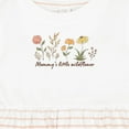 thumbnail image 4 of Inktastic Mommy's Little Wildflower Girls Baby Dress, 4 of 5