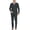 Solid Blue, variant on Adam Baker Men's Slim Fit Double Breasted 2-Piece Jacket & Pants Suit Set