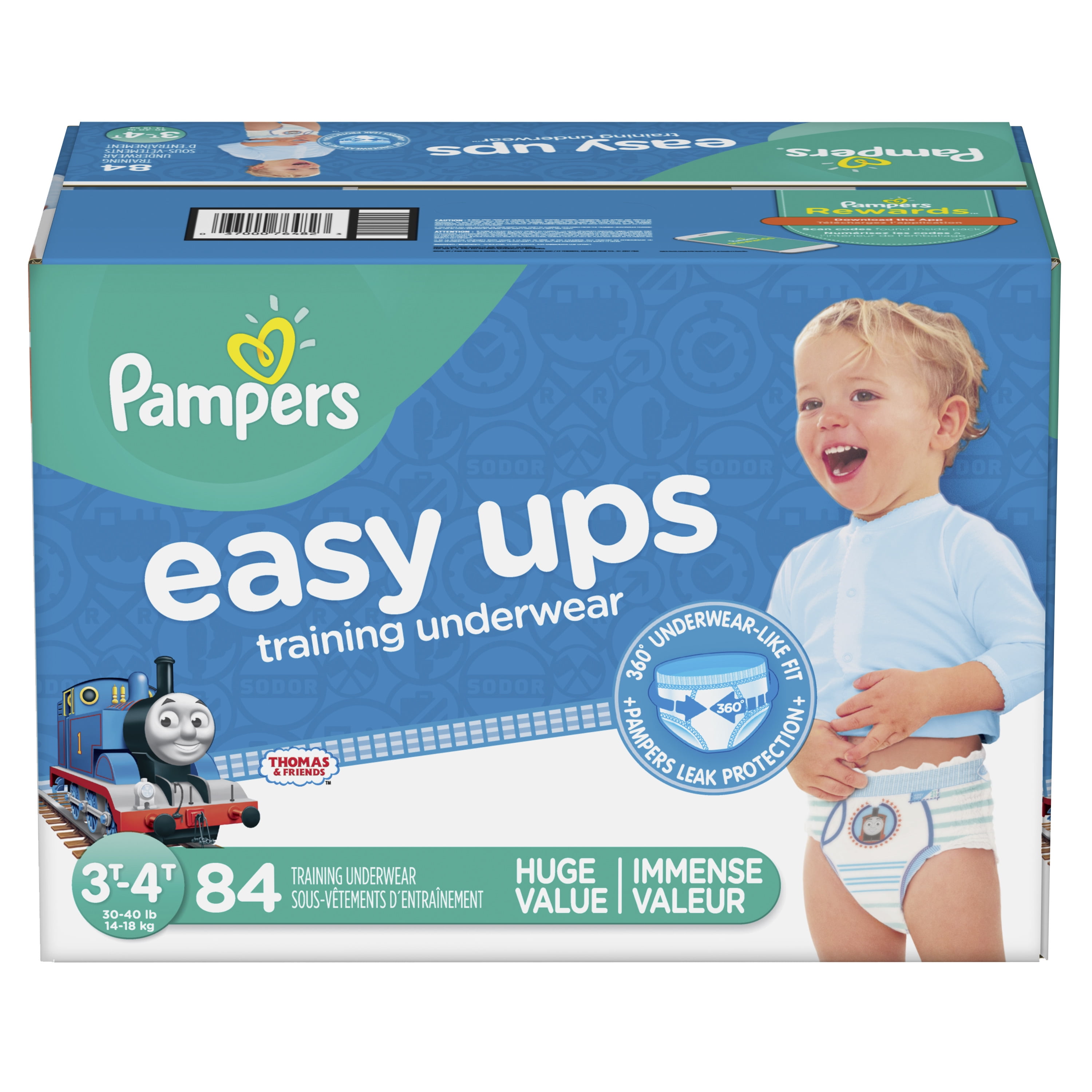 NO TAX!!! Pampers Easy Ups for Boys// Girls VALUE Size 2T//3T 3T//4T 4T//5T CHEAP!!