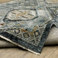 thumbnail image 3 of Oriental Weavers Aberdeen Area Rug - 7150B - 2'3" x 7'6" - in Blue/ Gold - Vintage Inspired, Stain Resistant, Family and Pet Friendly , Entryway, Hallway Runner Rug, 3 of 9
