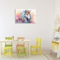 thumbnail image 3 of Stupell Industries Cottage Magical Unicorn with Blossoms Canvas Art, 24 x 16, by Creative Studio, 3 of 8