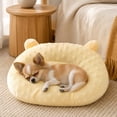 thumbnail image 6 of Bear Shaped Pet Pillow Neck Support Soft Polyester Fabric Washable for Cats Small Dogs Puppy Kitten Indoor Crate Rest Cute Bed, 6 of 7
