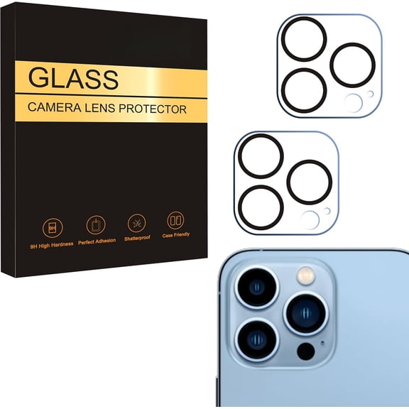 3 Pack Camera Lens Protector for iPhone 17 Pro Max, 9H Hardness Tempered Glass, Ultra HD Clear, Scratch Resistant, Case Friendly, No Interference with Night Shots