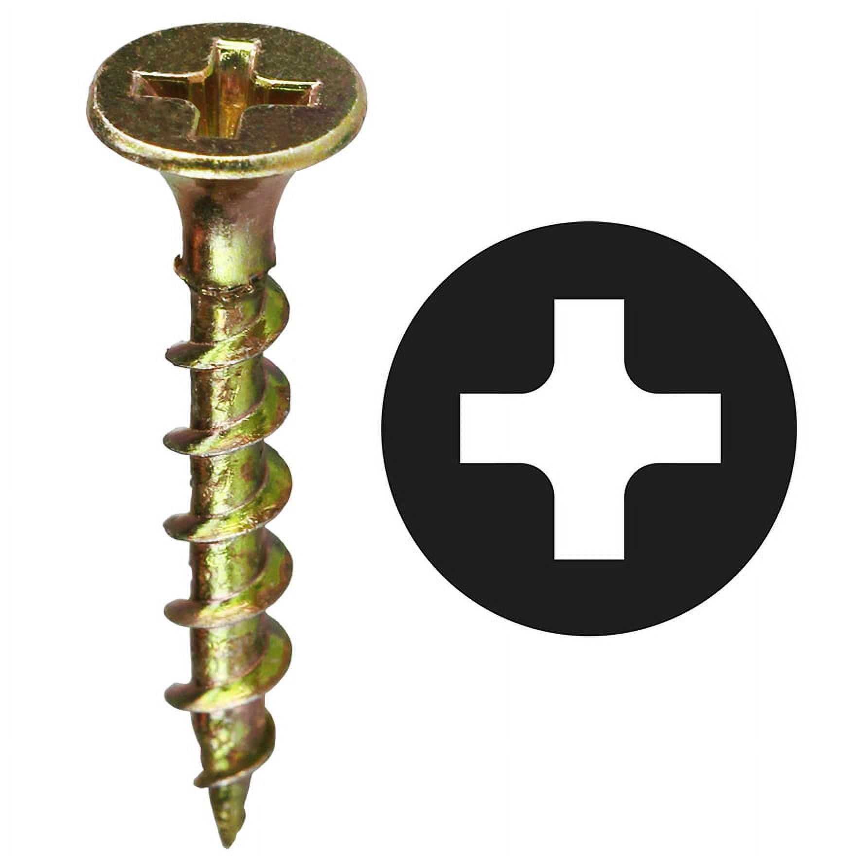 Dottie WRT62 6” x 2” Phillips Coarse Thread Bugle Head Drywall Screws (Box of 300)