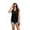 Black, variant on Zeagoo Women's Sleeveless Tank Top V-Neck Hollow Design Solid Basic Summer Top Casual Lightweight Top