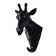 thumbnail image 2 of Lindo Animal Cabeza Forma Gancho De Pared Ropa para proteger Sombrero Resina Artesanal - Jirafa de oro and rosa Jirafa negra BLESIY Gancho Gancho Animal Ganchos, 2 of 6