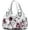 Pinkflower, variant on Vegan Leather Purse for Women Fashion Hobo Style Floral Handbag