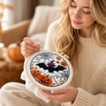 thumbnail image 4 of Halloween Embroidery Kit, Beginner Embroidery Kit for Adults, Embroidery Floss Kit, Embroidery Kit for Beginners, Complete 9 Inch Diameter Set Including Embroidery Fabric, 9 Inch, 4 of 7