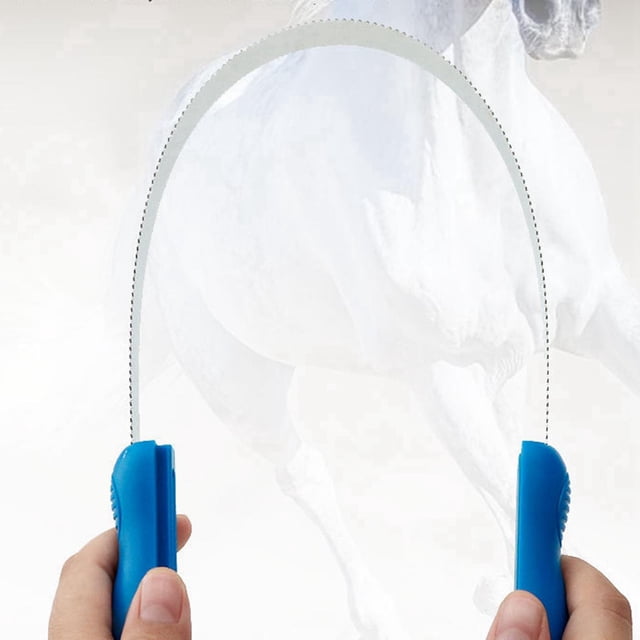 Peine de cepillo ecuestre de doble cara, cuchilla para desprender nudos, herramienta para enredos, accesorios, peine de Curry para todo tipo de perros