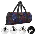 thumbnail image 5 of KLL Colorful Shells Duffle Bag For Men Women Sport Gym Fitness Tote Travel Training Workout Basketball Football Weekender, 5 of 8