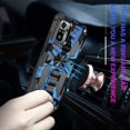 thumbnail image 6 of for Xiaomi Poco M4 Pro 5G Camouflage Case, Military Grade Built-in Magnetic Kickstand Camo Cover for Xiaomi Poco M4 Pro 5G MC Dark Blue, 6 of 7
