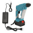 thumbnail image 3 of Brushless Hammer Drill, SDS-Plus Cordless Drill for Concrete Masonry,Stones, Household Lithium US Plug, 3 of 4