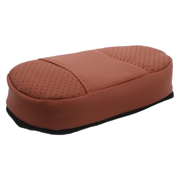 WRITWAA Car Knee Support Pad Orange with Soft Foam Cushion for Driving Seat and Door Console