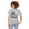 thumbnail image 3 of Familyloveshop LLC I Make Beer Disappear T shirt, Whats Your Superpower, Beer Lover Shirt, Drinking Tee, Funny Men's T-Shirt, Gift For Him, 3 of 9