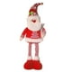 thumbnail image 4 of Muñeca navideña elástica con piernas largas, muñeca navideña, figuras de muñecas navideñas Papa Noel, 4 of 9