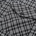 thumbnail image 6 of Felirenzacia George Men's Vintage Plaid Shirt, Double Pocket Tartan Long Sleeve Dress Shirt,Black,M, 6 of 8