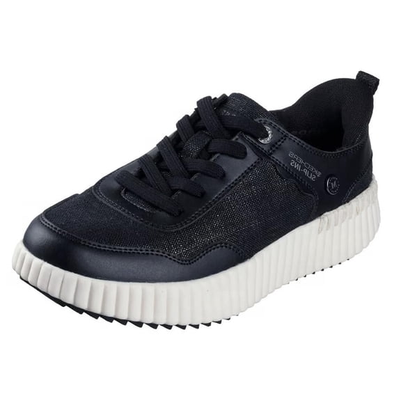 Skechers Casual Sneakers for Women Martha Stewart Bobs Vista Luxe Stroll Slip-In Walking & Athletic Shoes with Memory Foam Cushioning Lightweight